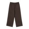 Fleece Drawstring Straight-Leg Sweatpants