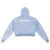 Snow Washed Cropped Hoodie