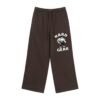 Fleece Drawstring Straight-Leg Sweatpants